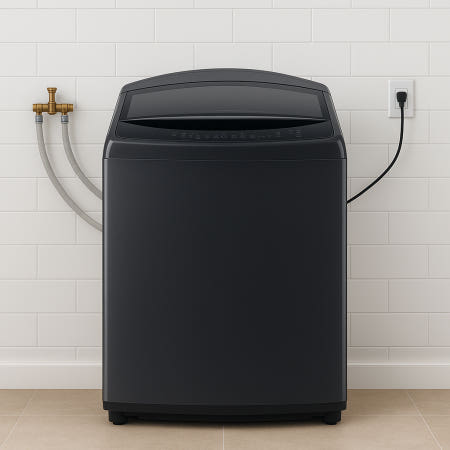 LG전자 LG전자 통돌이 T25PX9A 플래티늄 블랙 25kg AI세탁 DD모터