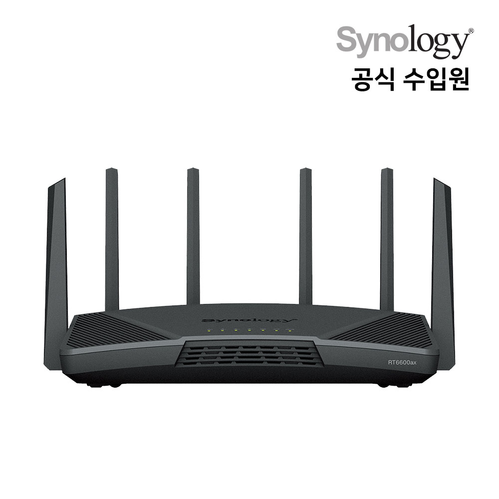 시놀로지 트라이밴드 Wi-Fi 6 유무선 와이파이 공유기 RT6600ax 이미지 7