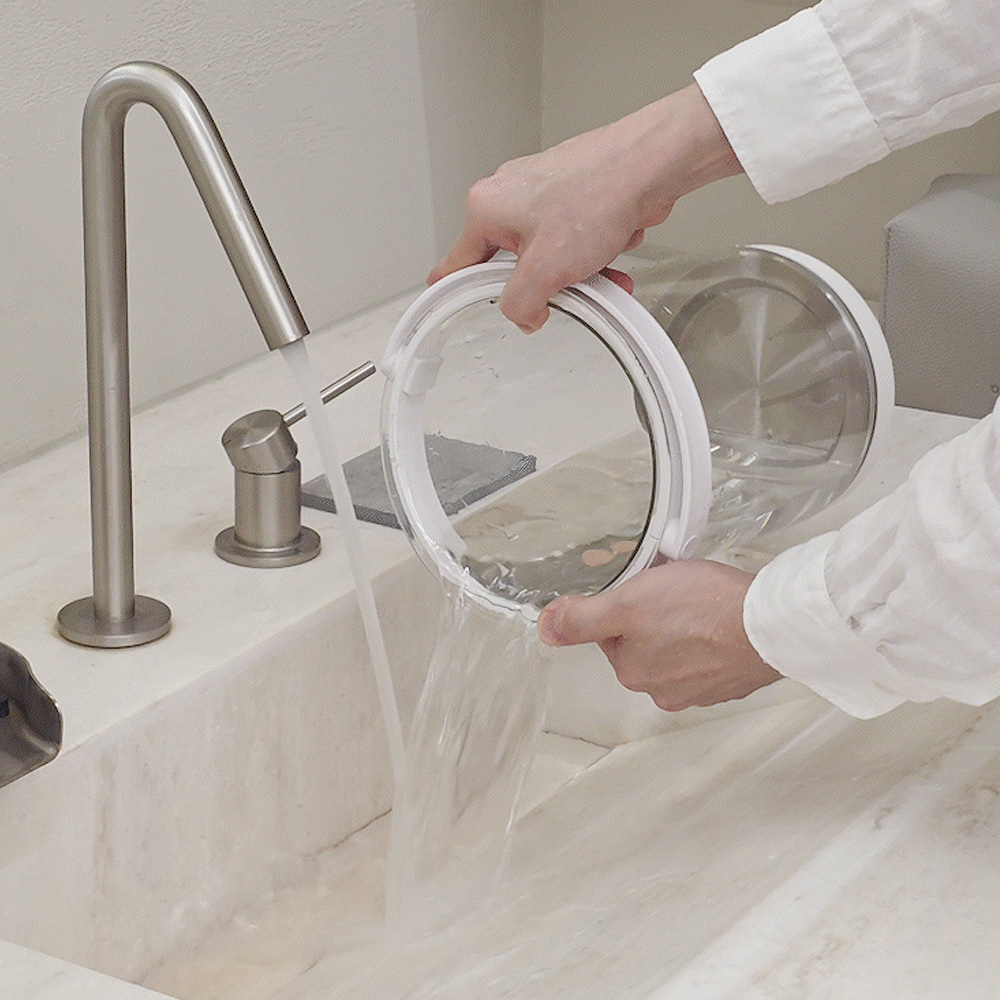 에어보나 대용량 4L 가열식 무드등 고붕규산 유리 신생아 아기 가습기 C520WH