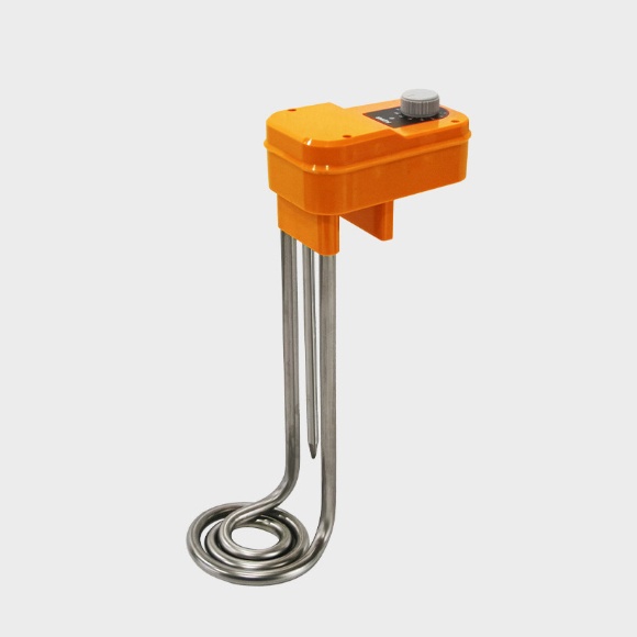 작업현장 돼지꼬리히터 3Kw 전기온수히터 1000mm