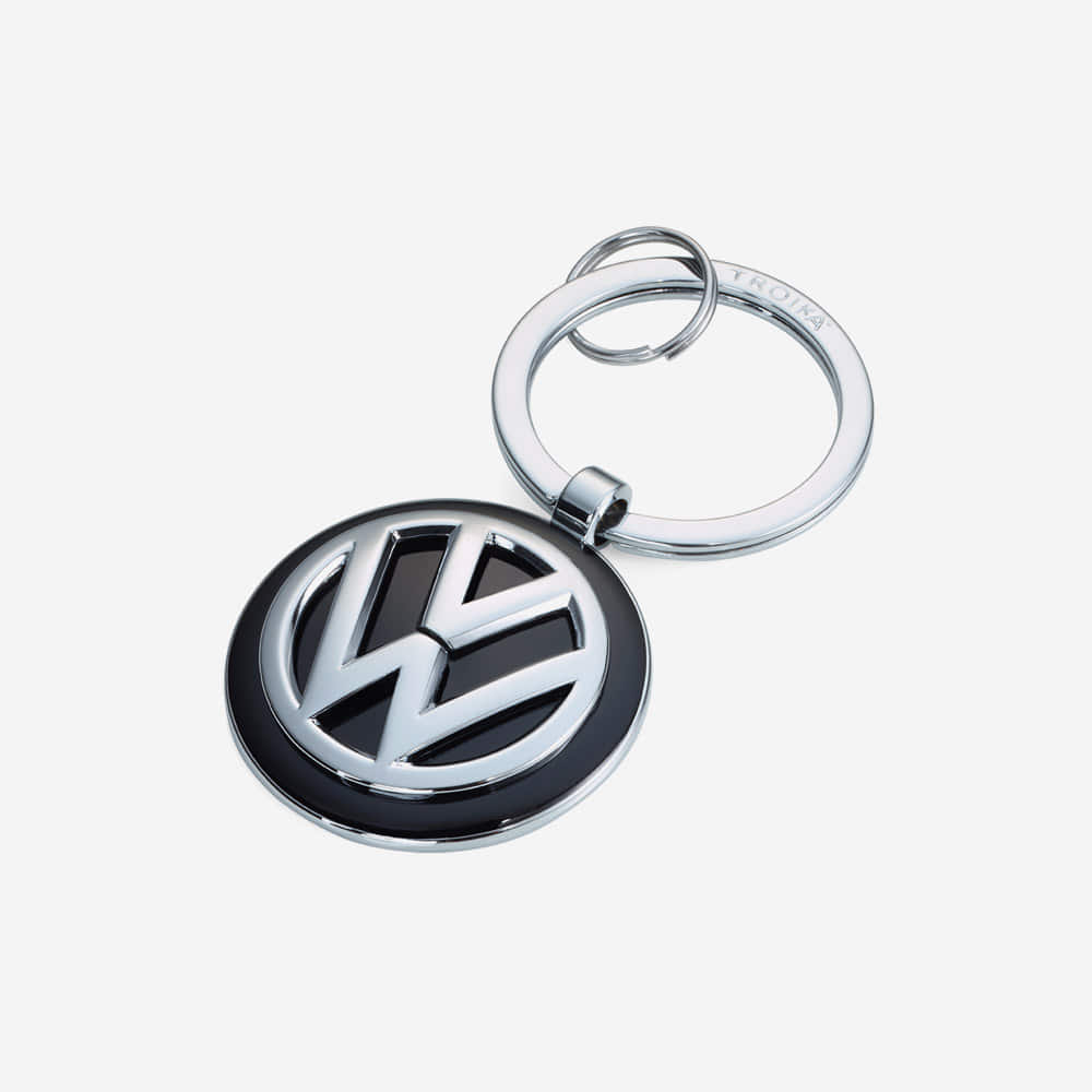 독일 브랜드 트로이카 폭스바겐 공식 키링 자동차 VW 정품 로고 키링 폭스바겐 팬을 위한 필템(KR16-05/VW) - 상세 이미지 2