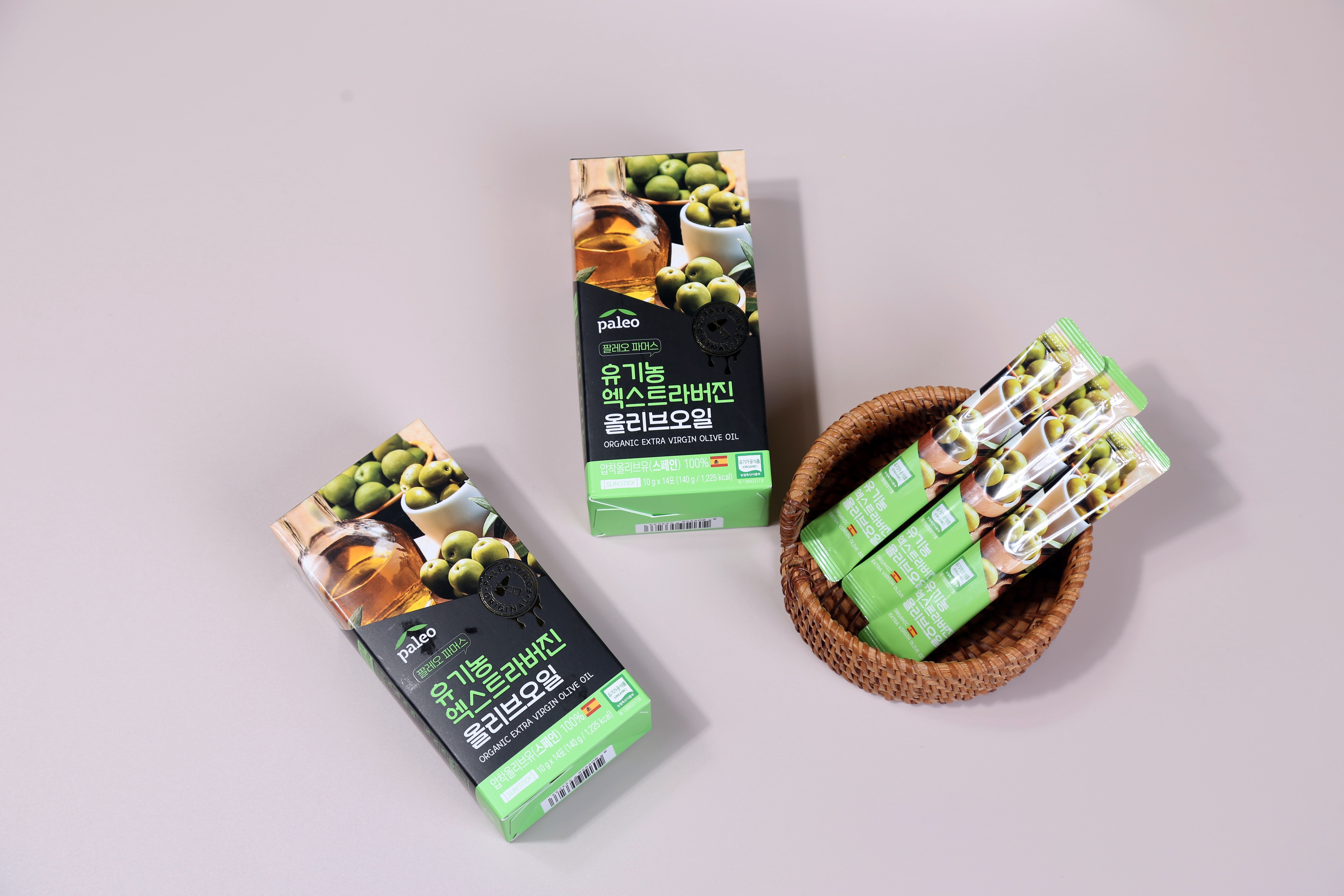 팔레오 유기농 엑스트라버진 올리브오일 100% 스틱 140ml, 3개 - 상세 이미지 2