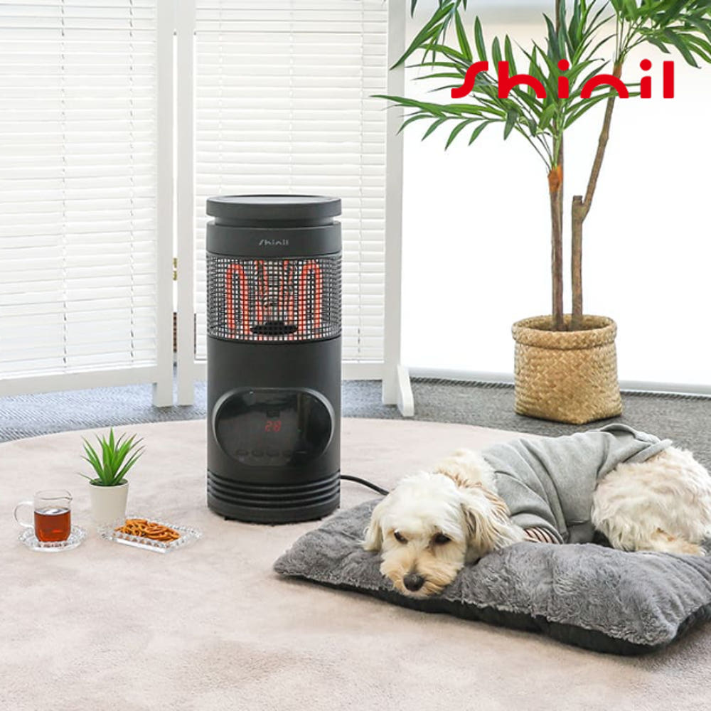 석영관히터 원적외선히터 사방난로 가정용온열기 사무실난로 SEH-R350S : 신일N위시웨이