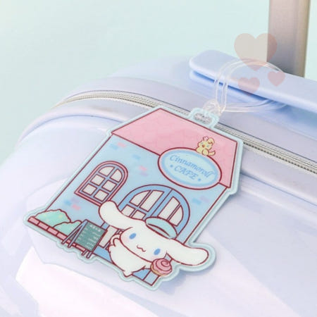 시나모롤 러기지택 캐리어태그 캐릭터이름표 캐리어네임택 백팩이름표