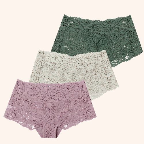 임산부속옷 블라썸 V랩 사각 임산부 레이스 산전 산후 팬티 - 상세 이미지 2