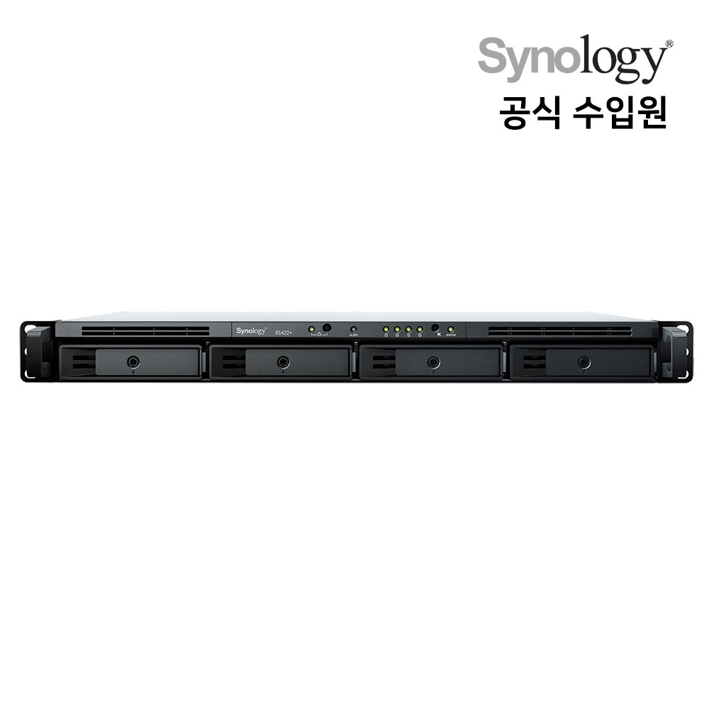시놀로지 NAS 4베이 스토리지 렉마운트 RS422+ - 상세 이미지 4