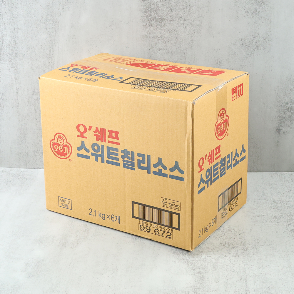 오뚜기 오쉐프 스위트칠리소스 업소용 2.1kg, 1개 - 상세 이미지 5