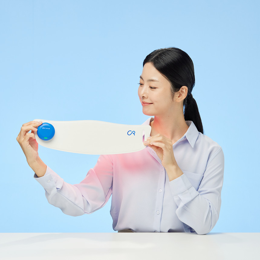 시리어스 LED 프로 근적외선 허리 찜질기 마사지기 온열 찜질 원적외선 사진 2