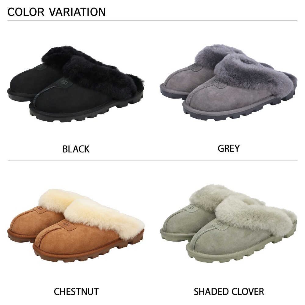 어그 퍼 슬리퍼 샌들 여성용 리얼퍼 보온 쿠션 슬리퍼 UGG-5125 - 상세 이미지 2