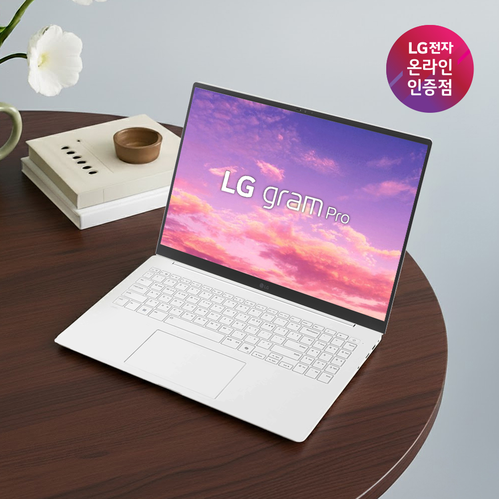 [넾다LIVE 145만+그램케어+윈11반값+SSD더블업] LG그램 프로 16 인텔 루나레이크 대학생 인강용 포토샵 사무용 영상편집 코딩 가벼운 노트북 - 상품 이미지