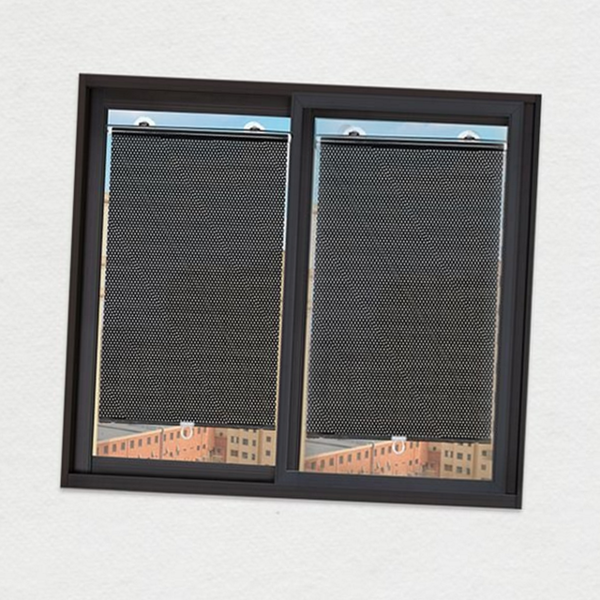 도트무늬 창문 블라인드 햇빛 암막 블라인드 거실 단열