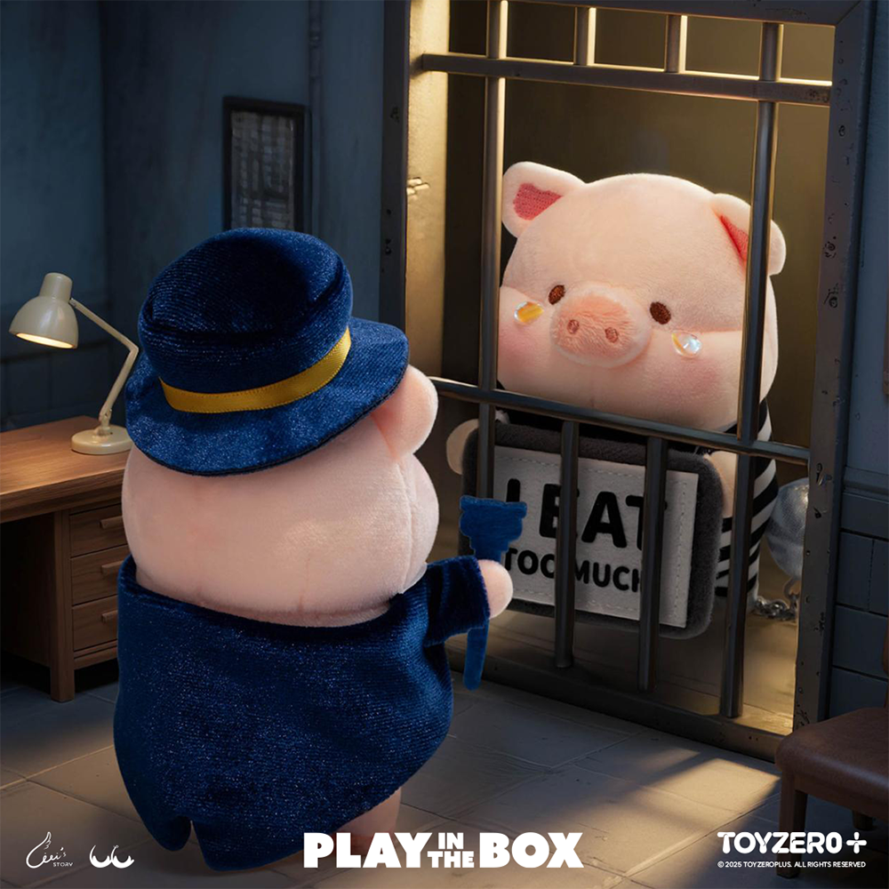 [플레이인더박스] 루루 더 피기 루루랜드 빌리어네어 루 플러시 인형키링 - 상세 이미지 2