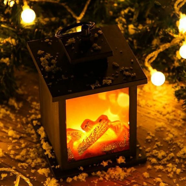 인테리어 led 벽난로 장작불 불멍 무드등 탁상