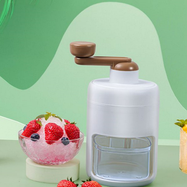 눈꽃 가정용 빙수기 휴대용 수동 빙수기 스테인리스 여름