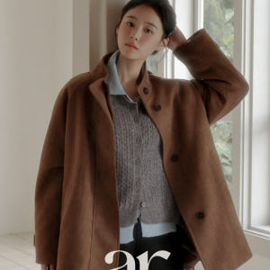 [자체제작] (MADE) 전체퍼안감 허리스트랩 하프 스웨이드 무스탕 ct... 착용 후기 | 사이즈/핏 총정리 - 상품 이미지 2