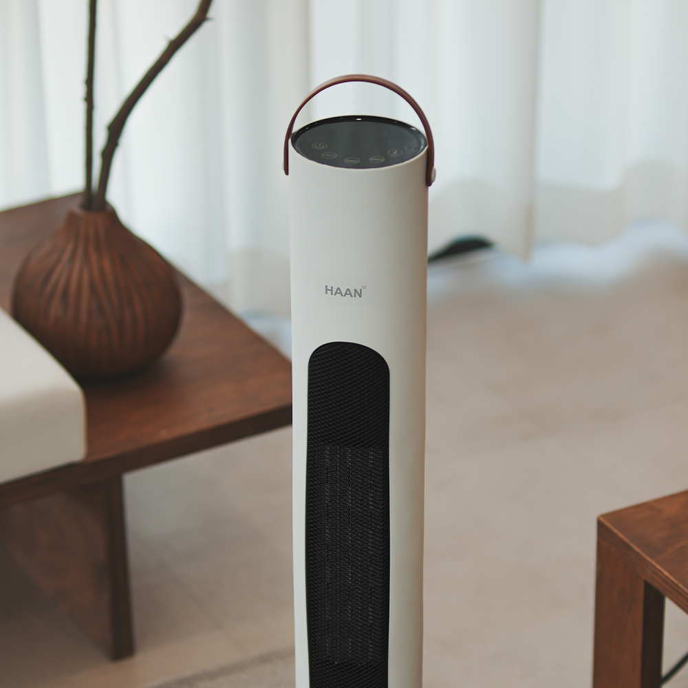 한경희 저소음 그래핀 PTC 타워형 리모컨 온풍기 HA-22000FA 이미지 6