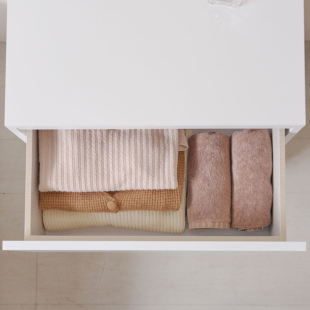 앤유 틈새 심플한 서랍형 화장대 서랍장 1000