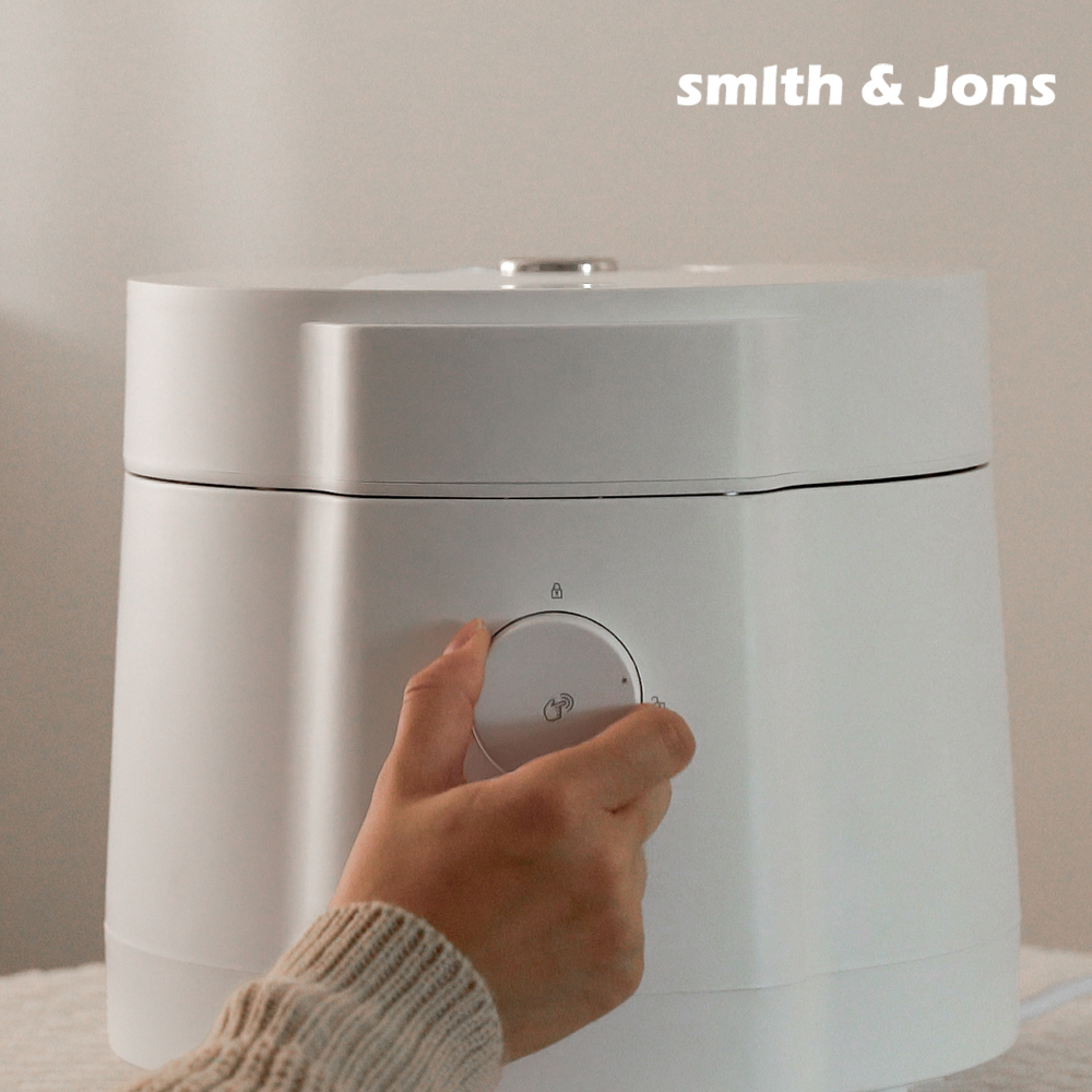 스미스앤존스 5L 대용량 올스텐 가열식 가습기 신생아 아기 이중 장금 안전한 세척간편