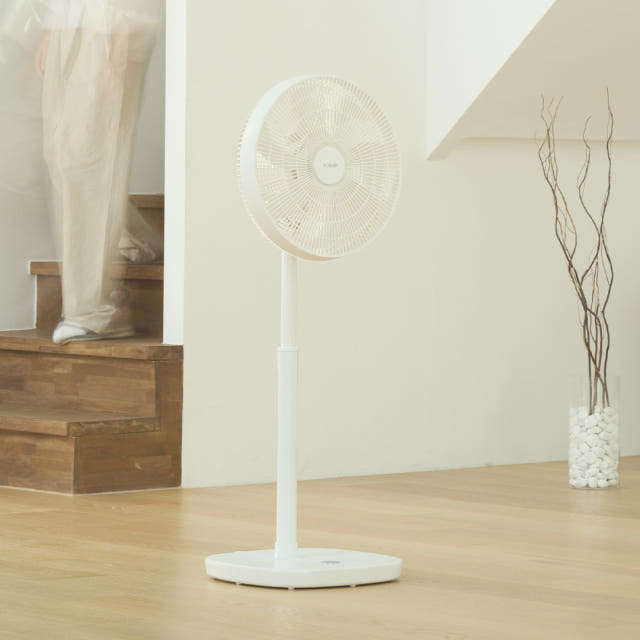 보만 14인치 BLDC 저소음 초미풍 무소음 24단 선풍기 스탠드 리모컨 BF14572RW