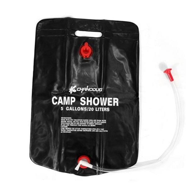 휴대용 캠핑 샤워기 20l 야외 캠핑용 샤워기 물주머니