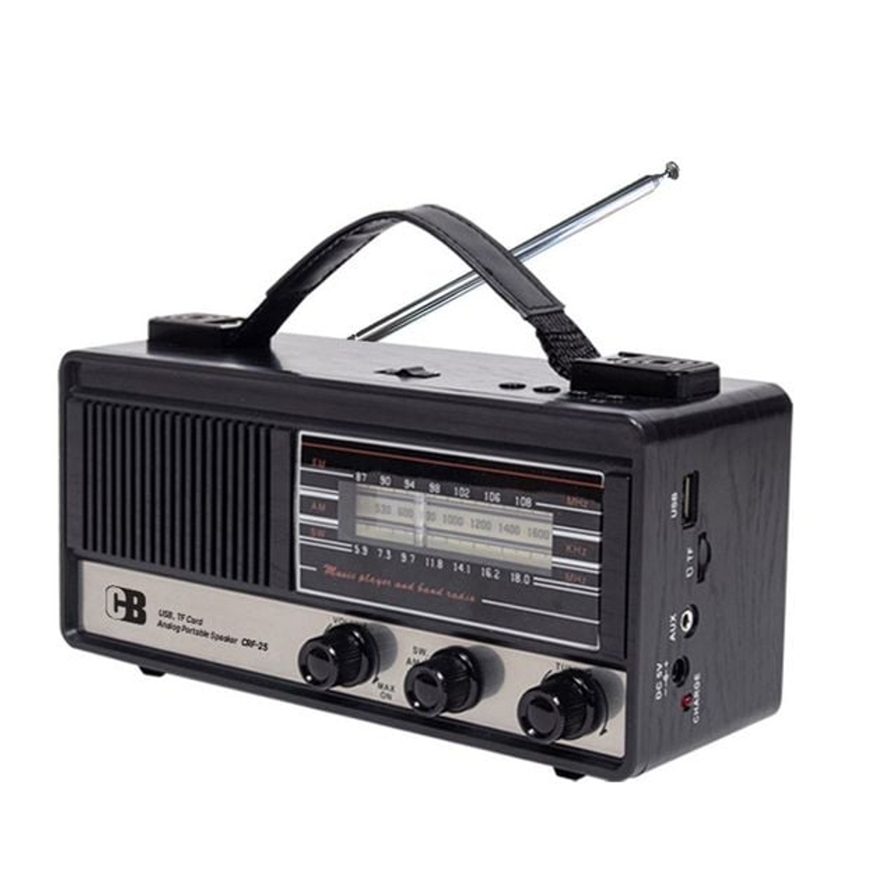 레트로감성 FM라디오 MP3 랜턴 강력스피커 - 상품 이미지