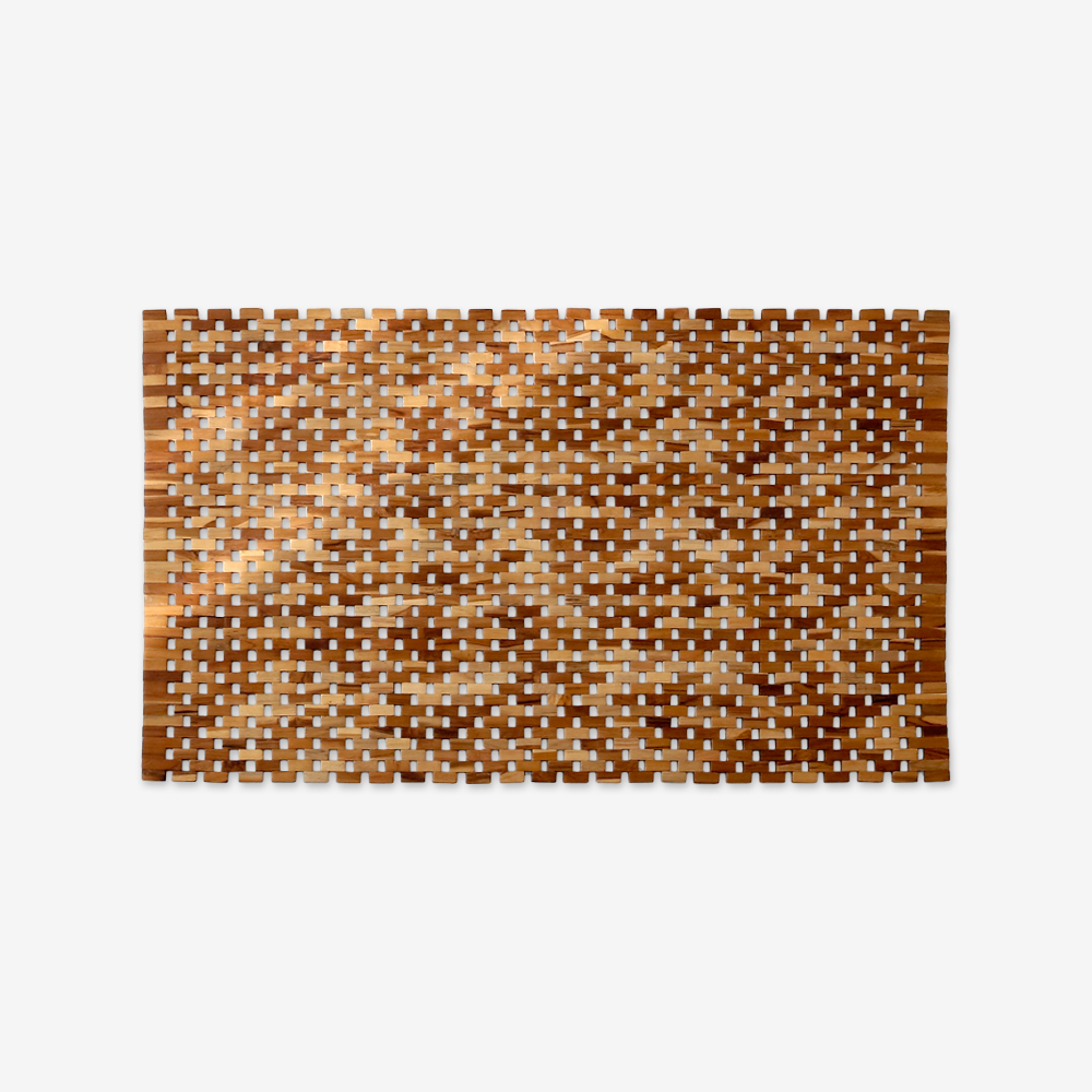 KOMATO 원목롤매트 티크 60x90 B타입 9424.3101, 60x90cm - 메인 이미지