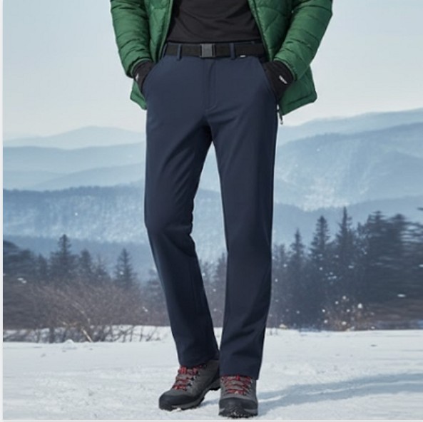 NEPA네파 남성 겨울 심플한 리싸이클 보온 본딩 아웃도어 등산 바지 - 상품 이미지