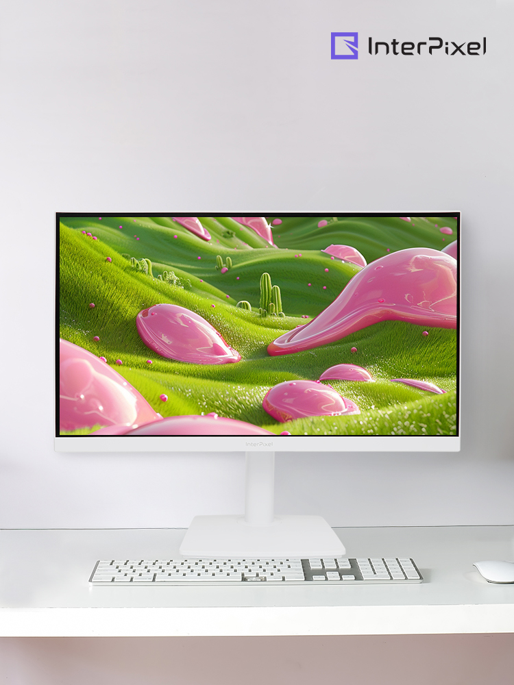 인터픽셀 IP2728 FHD IPS 100Hz 화이트 피벗 컴퓨터모니터 68~69cm(27인치), 일반 - 상세 이미지 2