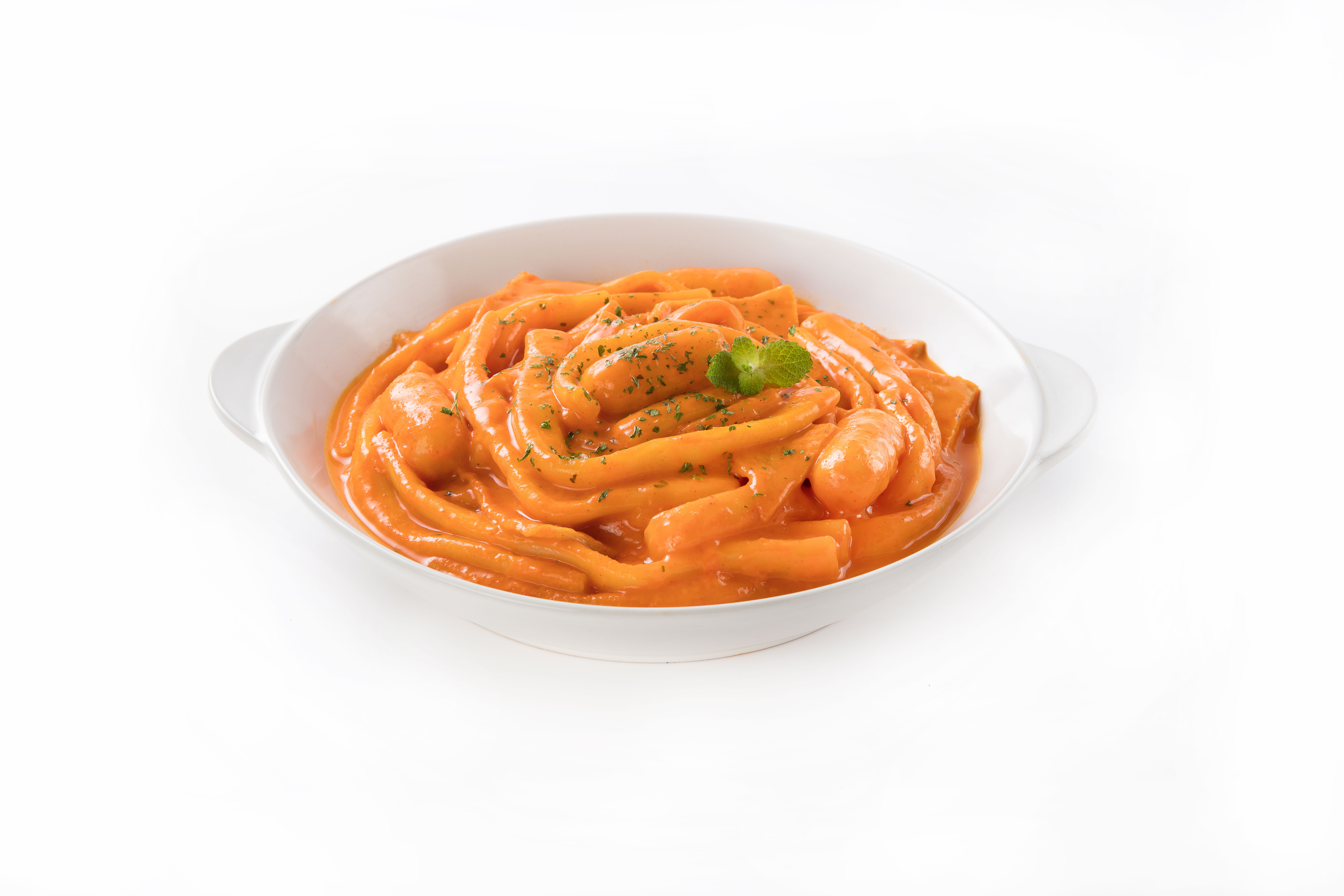 후루룩 로제 떡볶이 밀키트 2~3인분 로제 간편조리 길쭉한 밀떡 - 상세 이미지 2