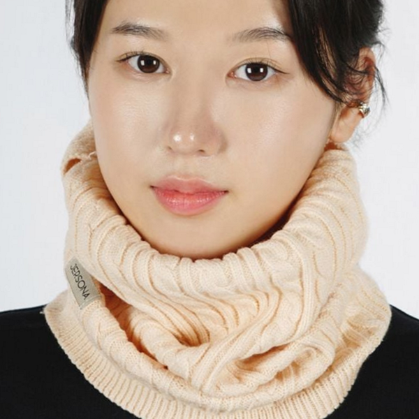 따뜻한 겨울 넥 워머 기모 방한 넥 워머 멀티 머플러 - 메인 이미지