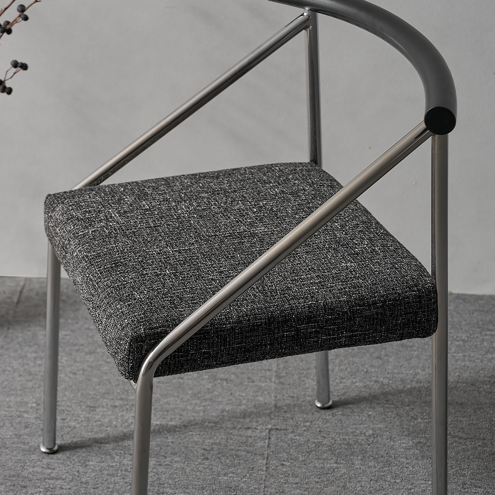 로메 패브릭 트렌드 패턴 디자인 카페 식탁 의자 NDD014C