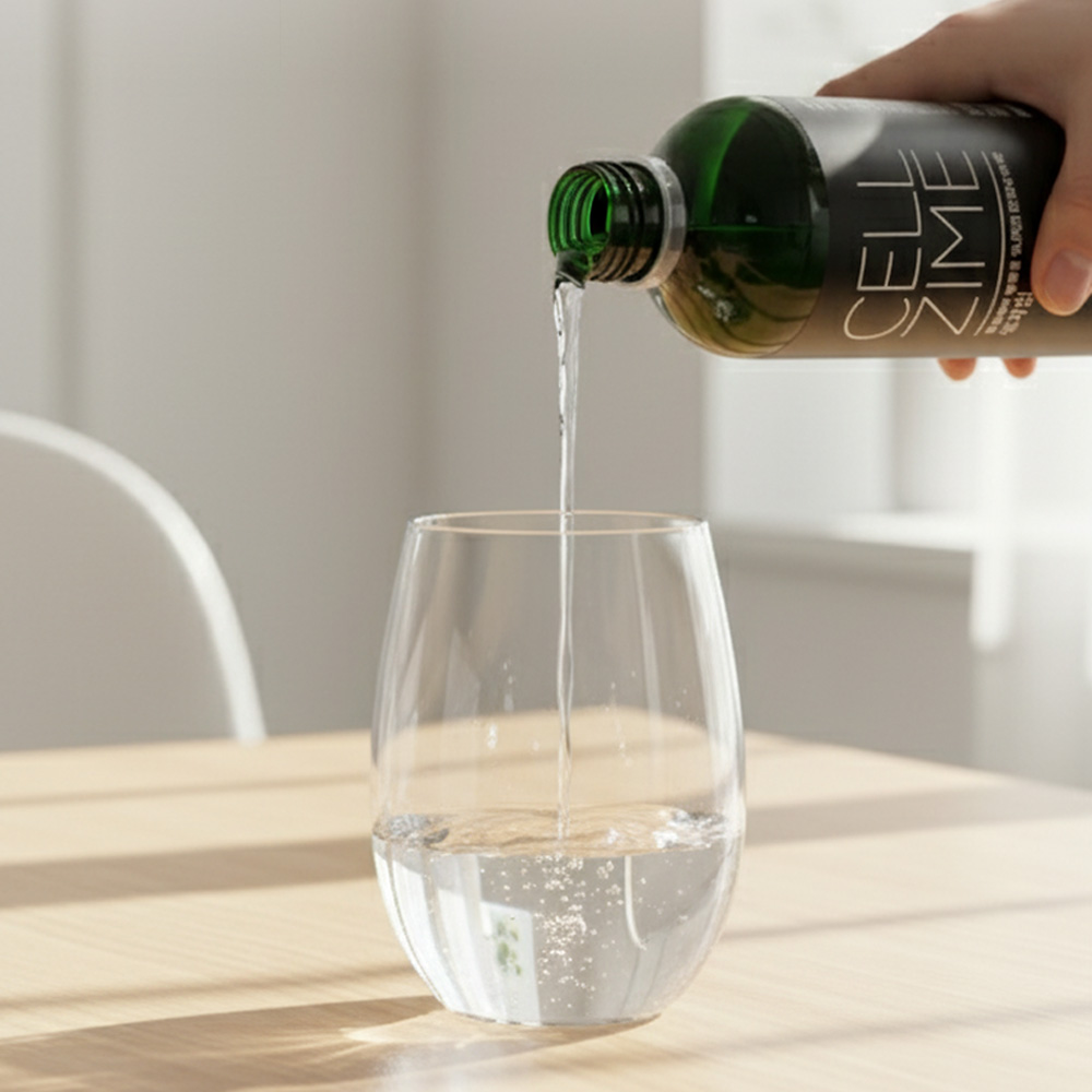 효소원액 셀자임 500ml 6개월 자연발효 1년 숙성 고온증류 프리미엄 효소원액 몸이 가볍게 느껴지는 건강한 활력 - 상세 이미지 3