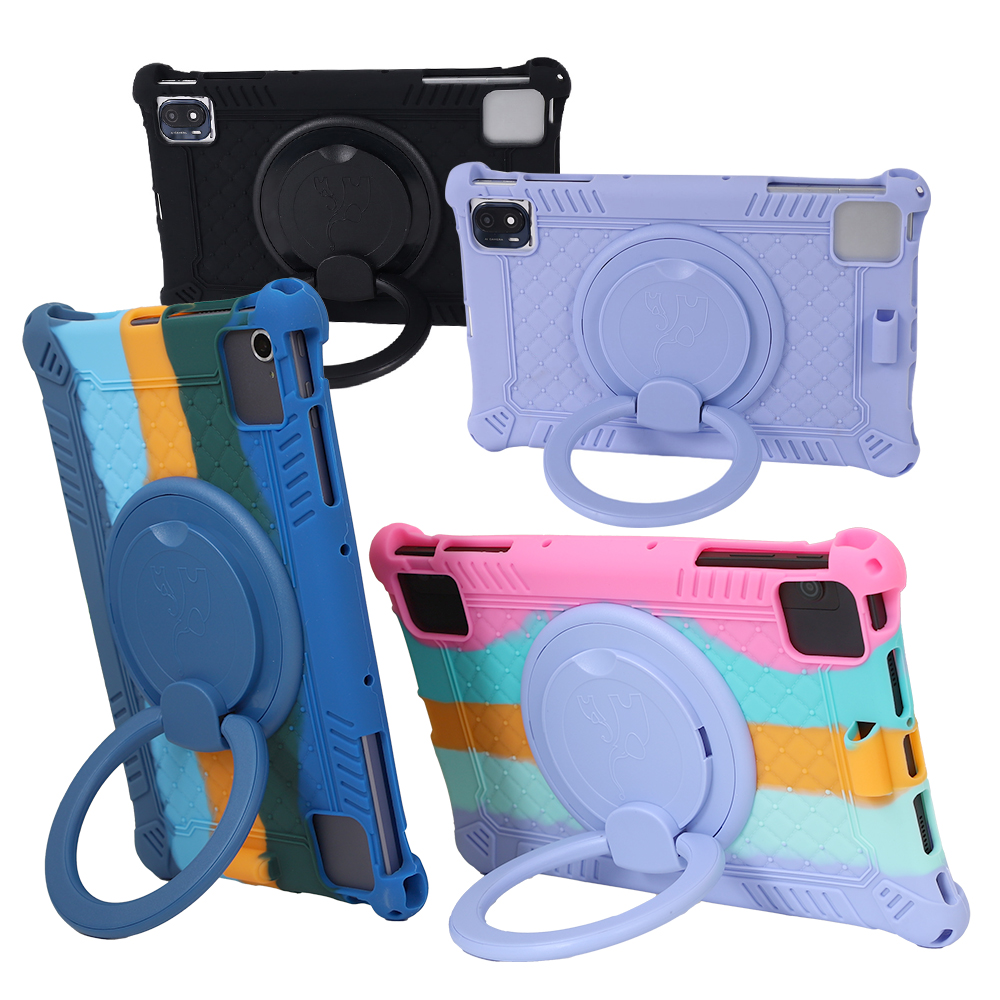 아이뮤즈 뮤패드 K10 PLUS 케이스 호환 범퍼 유아 키즈 거치대 실리콘