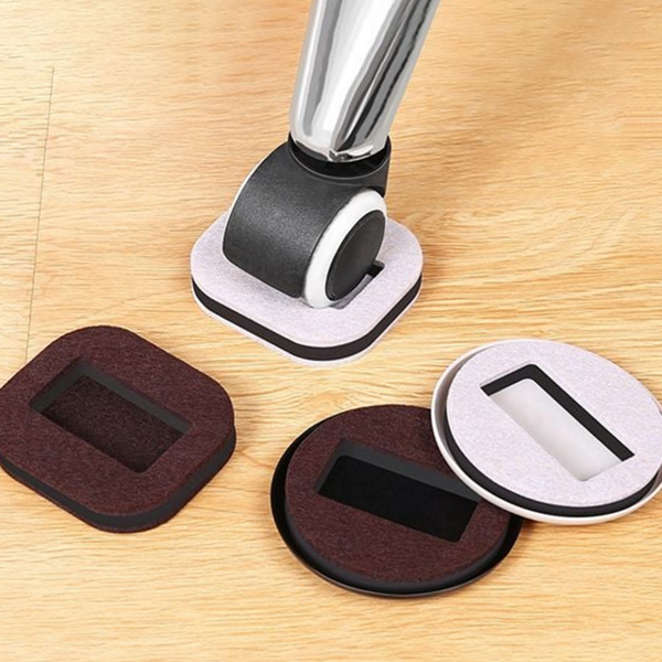긁힘방지 의자 바퀴 고정 패드 층간소음 의자 바퀴 소음방지