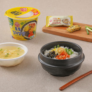 [슈퍼적립] [12+12] 오뚜기 컵밥 12개 2가지 맛 선택 (톡톡김치... 맛있게 먹은 솔직 후기 - 상품 이미지 4