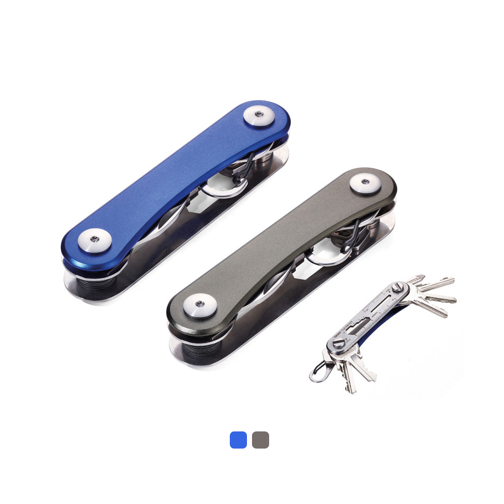 트로이카 6in1 미니 멀티툴 KCL81 2종 택1 9.5cm, 블루 - 메인 이미지