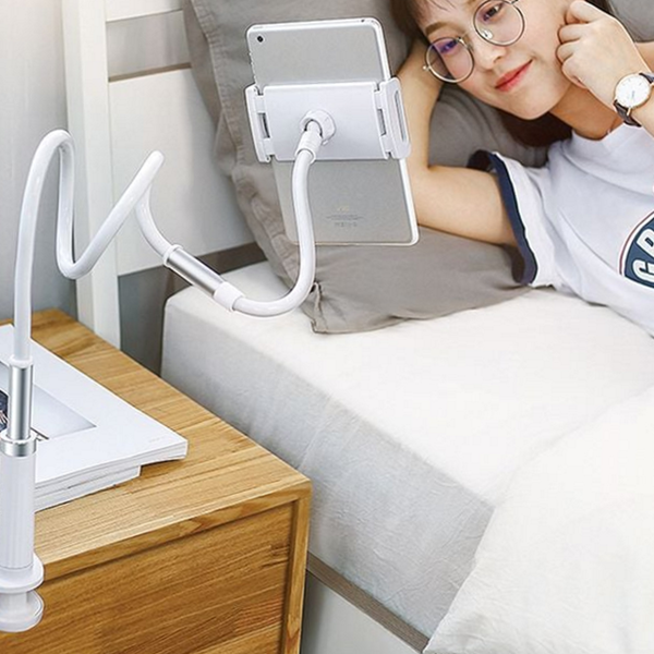 유연 스마트폰 거치대 자바라 침대 거치대 휴대폰 태블릿 - 상품 이미지