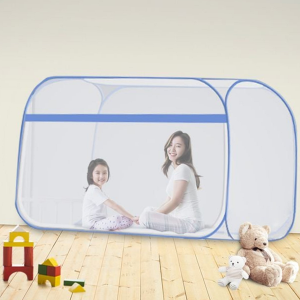 접이식 원터치 모기장 1인용 바닥 있는 모기장 캠핑용 - 상품 이미지