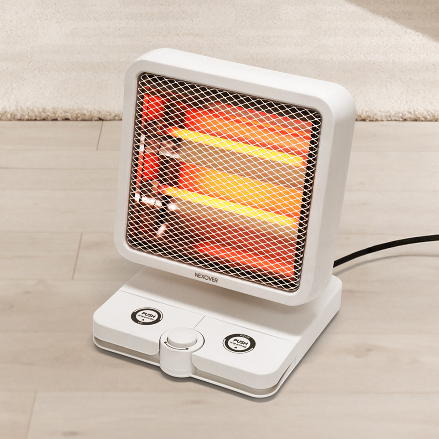 넥소버 전기히터 발난로 사무실 난방기 NXH-A300F