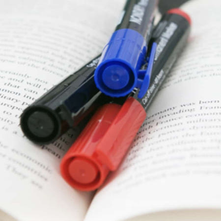 [AGT협력사]AGT 유성매직 흑색 리필가능 안마르는마카 부드러운마카