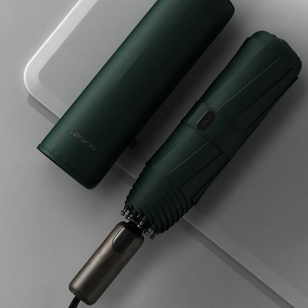 고밀도 3단 자동 우산 비바람 대형 자동 우산 튼튼한 - 메인 이미지