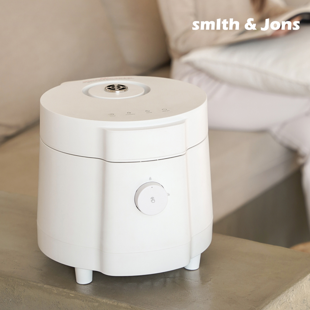 스미스앤존스 5L 대용량 올스텐 가열식 가습기 신생아 아기 이중 장금 안전한 세척간편