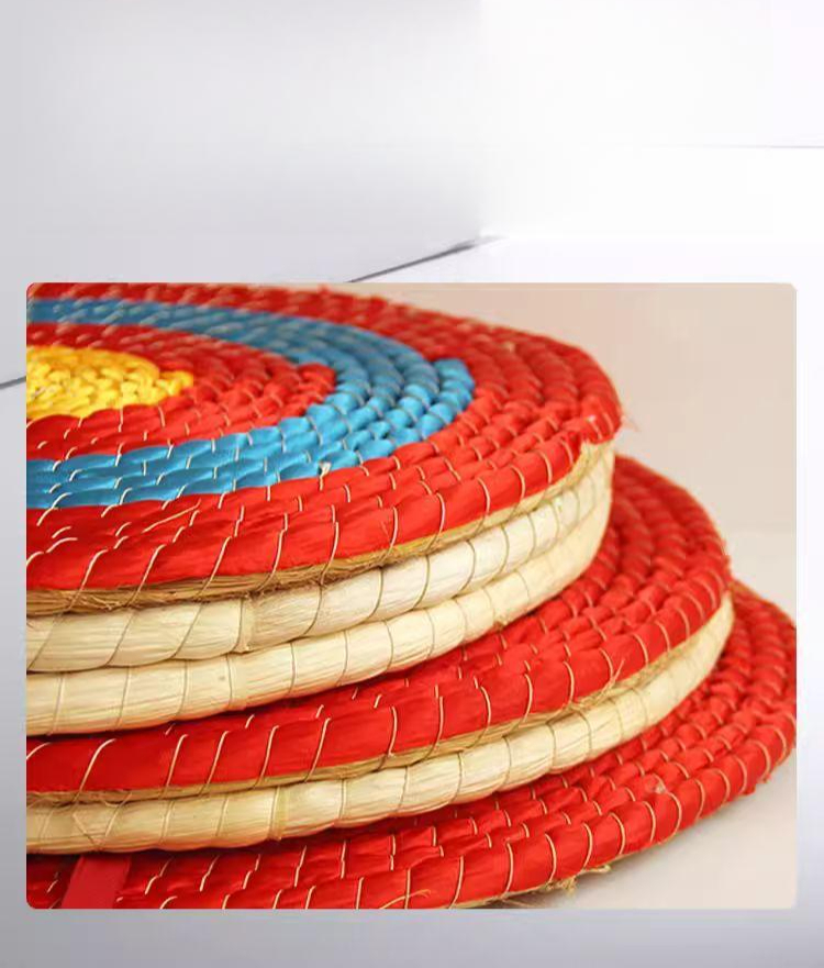 양궁 화살 프레임 연습 거치대 과녁대 훈련 스탠드 국궁 원형 50x4cm - 메인 이미지