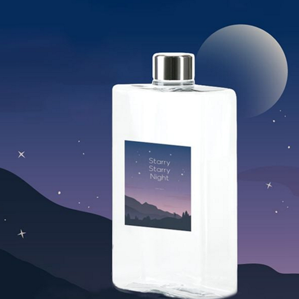 커스텀 뉴 워터북 보틀 에코젠 납작 보틀 500ml - 메인 이미지