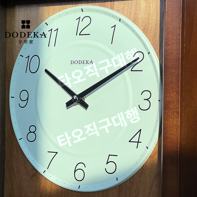 괘종시계 옛날 엔틱 가정용 아날로그 선물 벽걸이 벽시계 거실 시계 추시계 - 상세 이미지 4