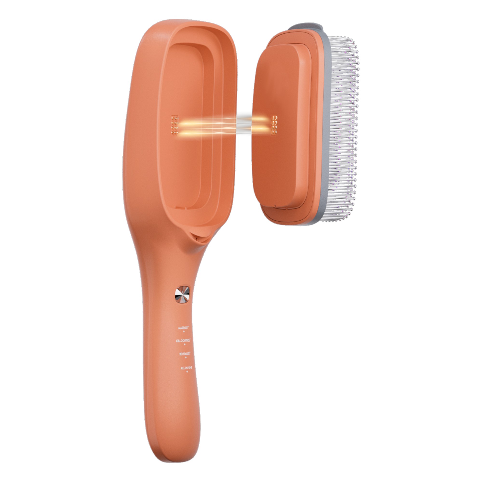 펄케어 터치뷰티 두피 마사지기 탈모 케어 관리기 음이온 모발 관리 디바이스 오렌지 1EA - 상세 이미지 4