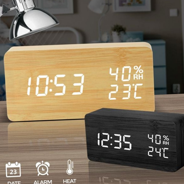 디지털 led 탁상 시계 인테리어 무소음 탁상 시계 전자 알람