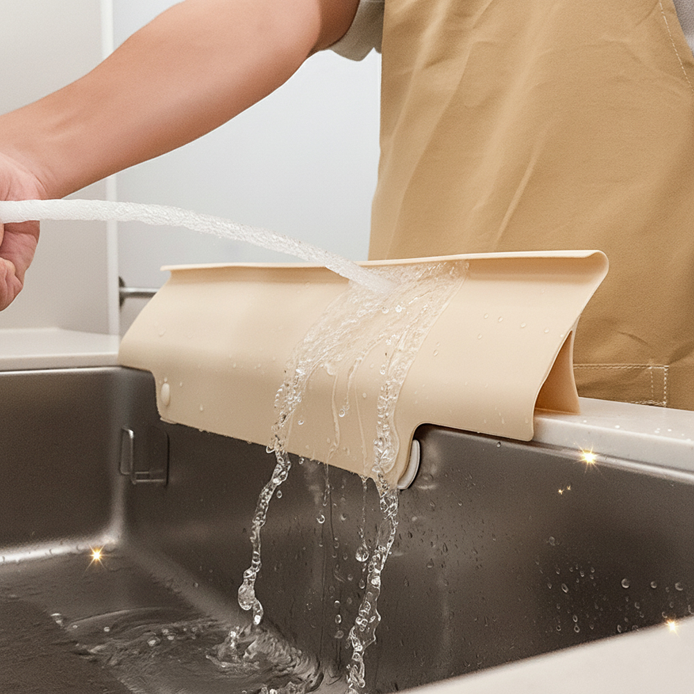 하루앤코 싱크대 물막이 스완 와이드 설거지 물튀김방지 제품 이미지