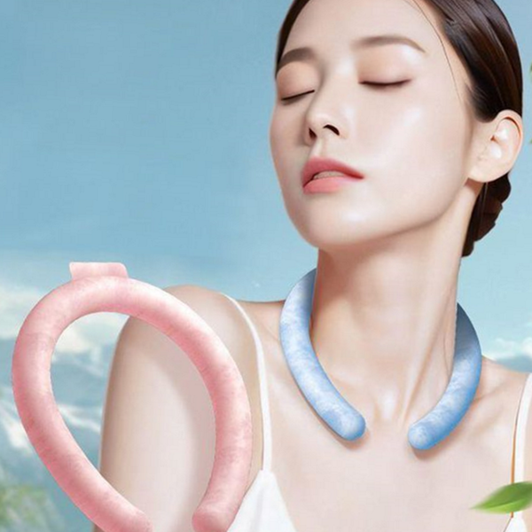냉감 아이스 넥링 스포츠 넥쿨러 여름 얼음 - 상품 이미지