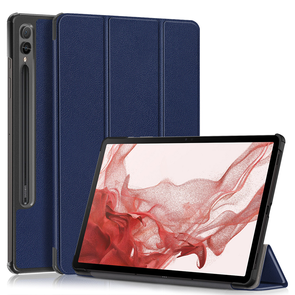 갤럭시탭 S10플러스 갤럭시탭 S9+ 케이스 북커버 스마트 커버 가죽 폴리오 - 상세 이미지 3